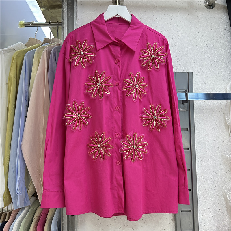 Blouses Women Shirt Vintage Tu - Embroidery Online 评论和价格