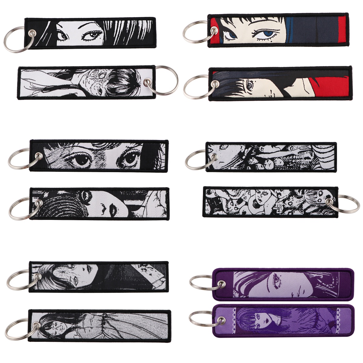 1pcs Retro Horror Lady Cartoon - Embroidery Bag 评论和价格