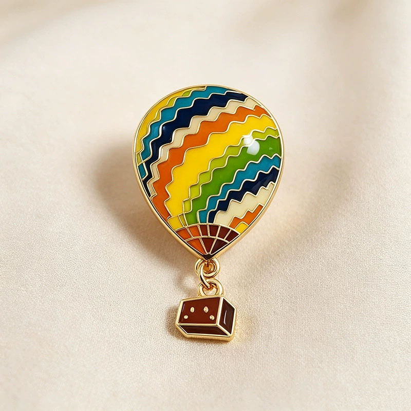 Hot Air Balloon Shaped Metal B - Embroidery Bali 评论和价格