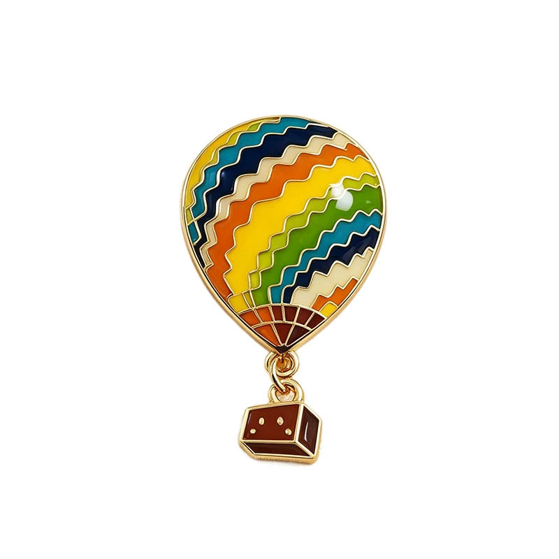 Hot Air Balloon Shaped Metal B - Embroidery Bali 评论和价格