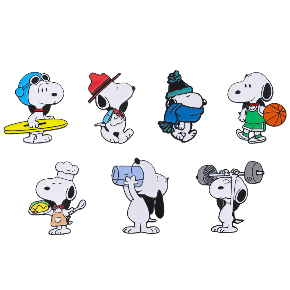 7 Pcs Cute Animals Anime Brooc - Embroidery Reddit 评论和价格