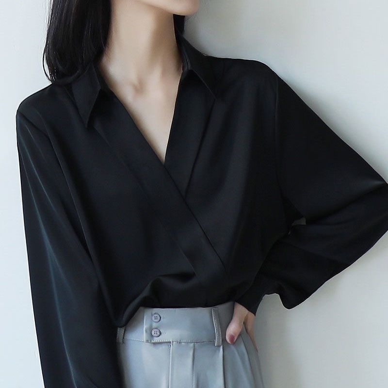 Gidyq Women Black Chiffon Shir - Embroidery Online 评论和价格