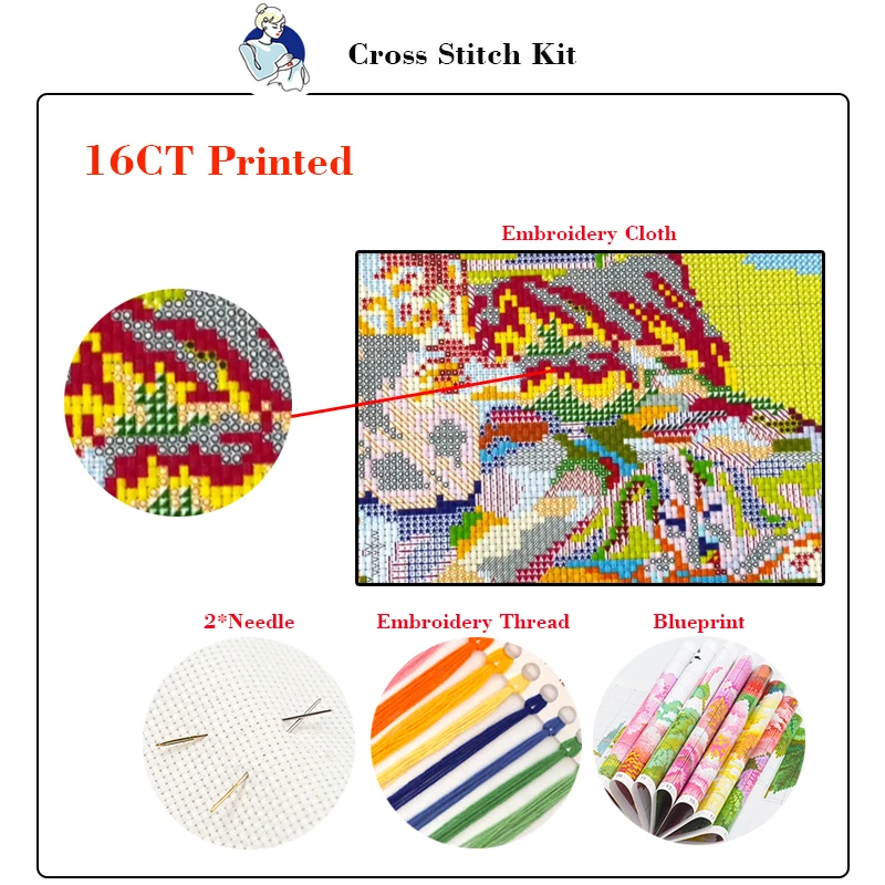 Joy Sunday Beautiful Parrot Pa - Embroidery Meaning 评论和价格
