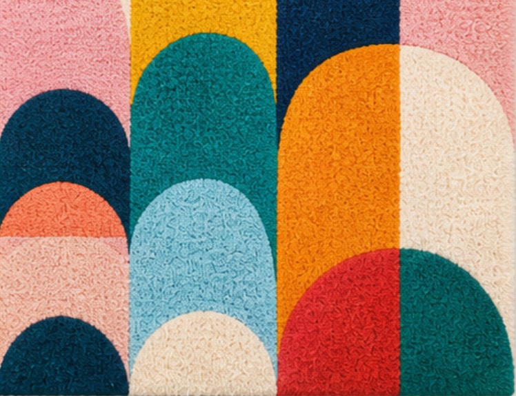 Colorful Geometric Pattern Car - Embroidery Meaning 评论和价格