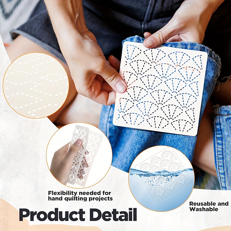30Pcs Embroidery Templates DIY - Embroidery Meaning 评论和价格