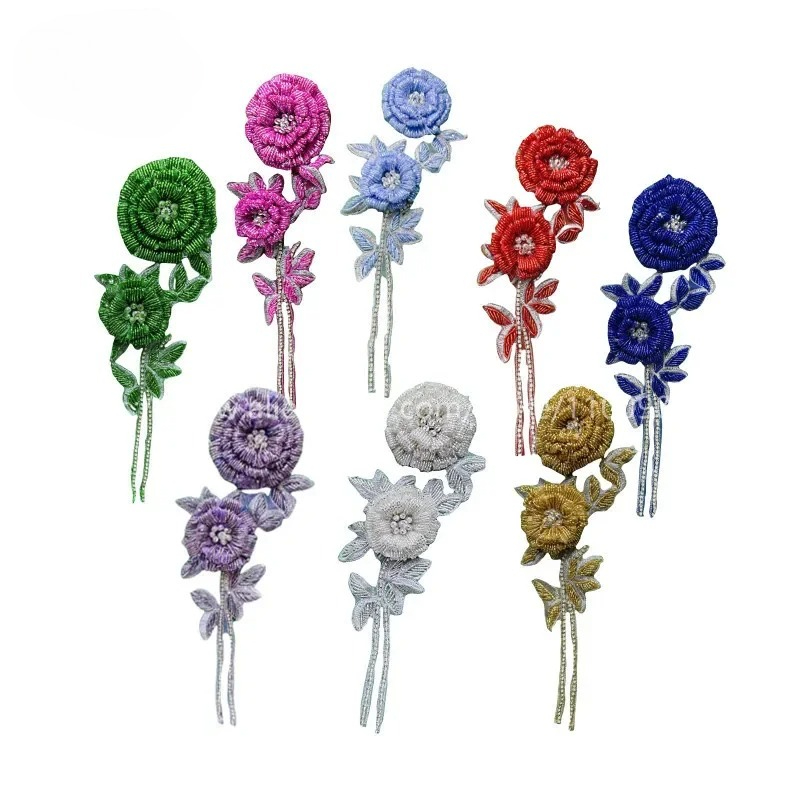 NEW Multicolor Handmade Beaded - Embroidery Rose 评论和价格