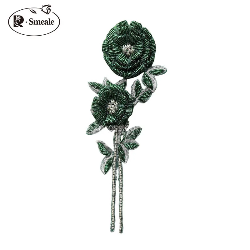 NEW Multicolor Handmade Beaded - Embroidery Rose 评论和价格