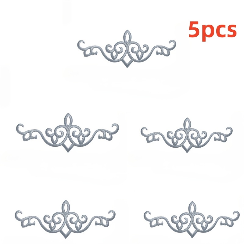 5PCS Patterned Embroidered Fab - Embroidery Meaning 评论和价格