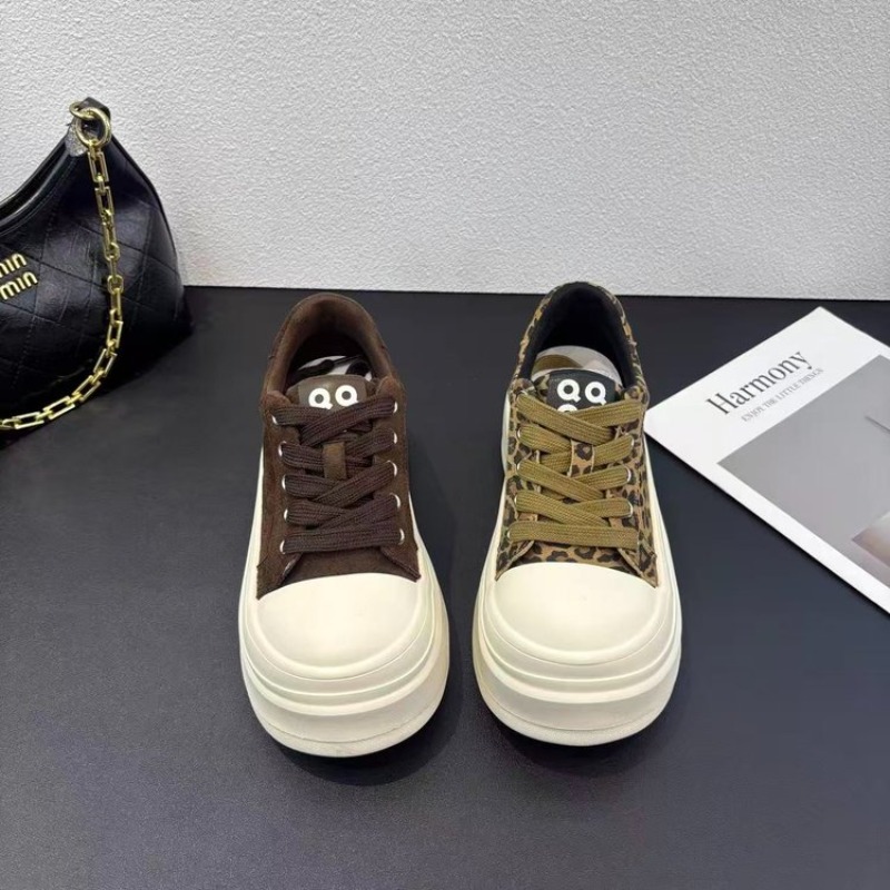 Women Leopard Print Platform S - Embroidery Garments 评论和价格