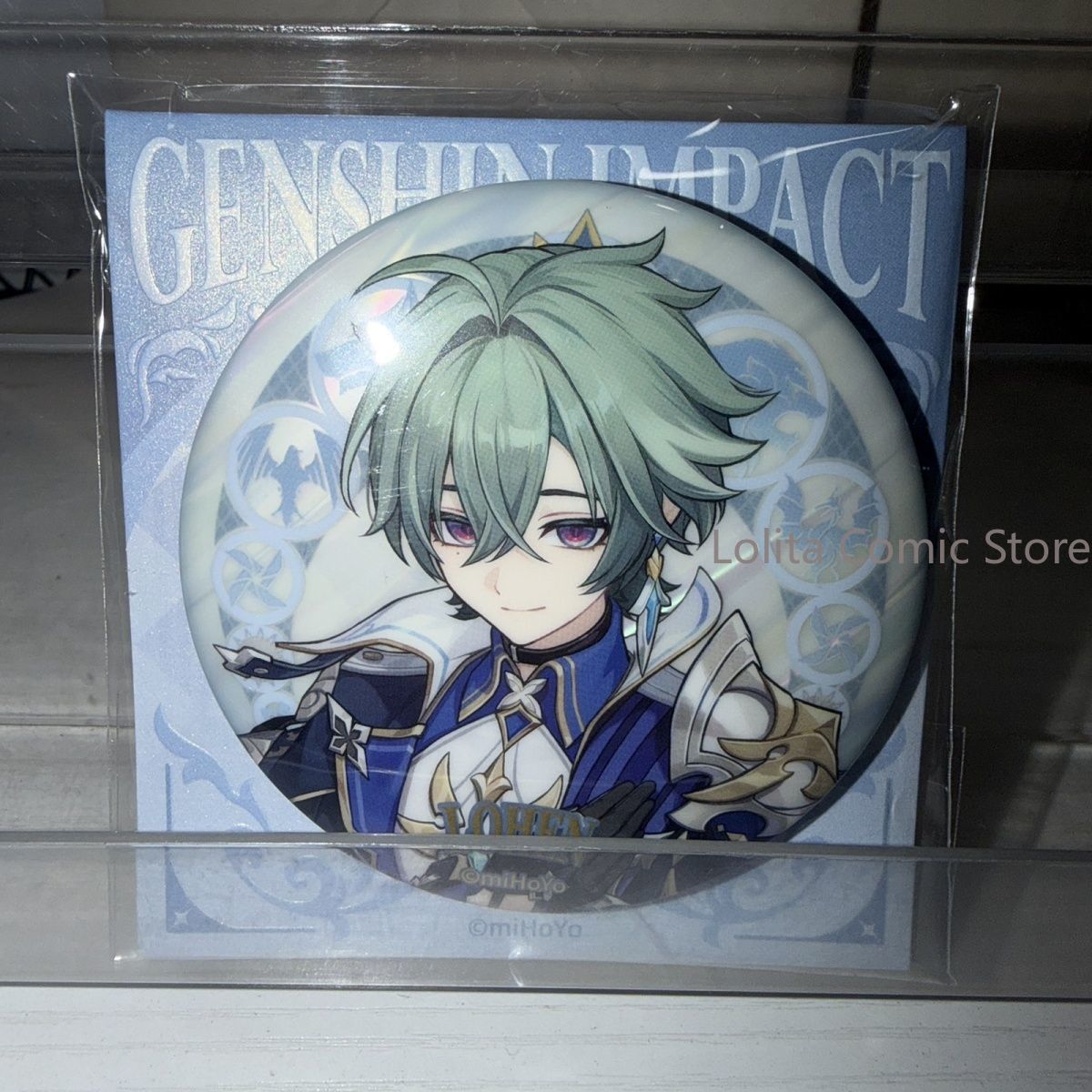 Anime Genshin Impact Lohen Cos - Embroidery Reddit 评论和价格